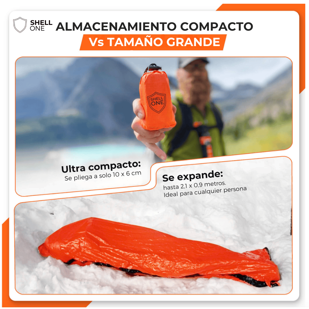 Bolsa de dormir de Emergencia