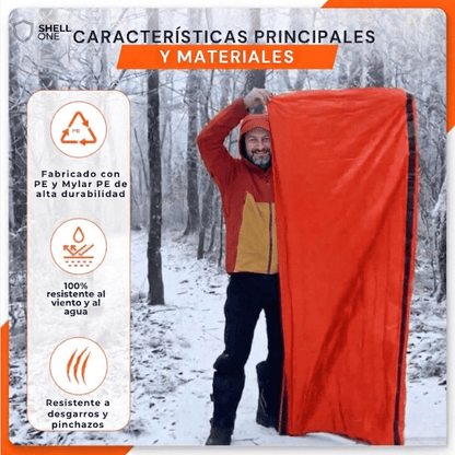 Bolsa de dormir de Emergencia