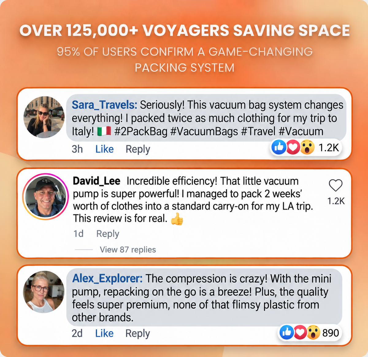 TravAirBag™ Pack More, Pay Less