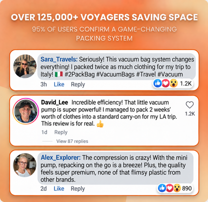TravAirBag™ Pack More, Pay Less